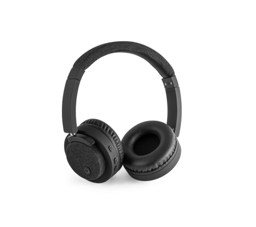 Fone de ouvido sem fio em ABS e tecido com ligação BT 5'0