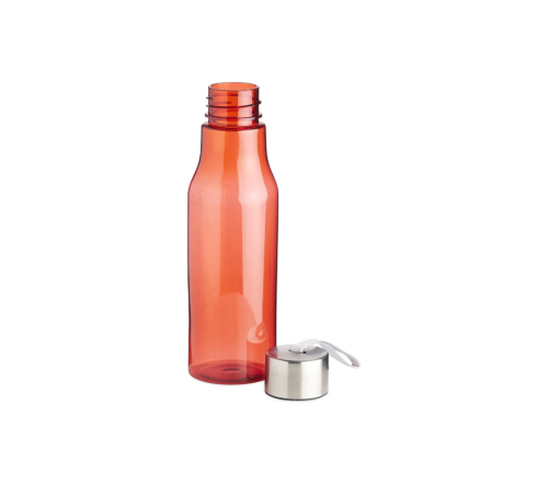 Garrafa squeeze Plástica C/ Tampa Metal 600ml