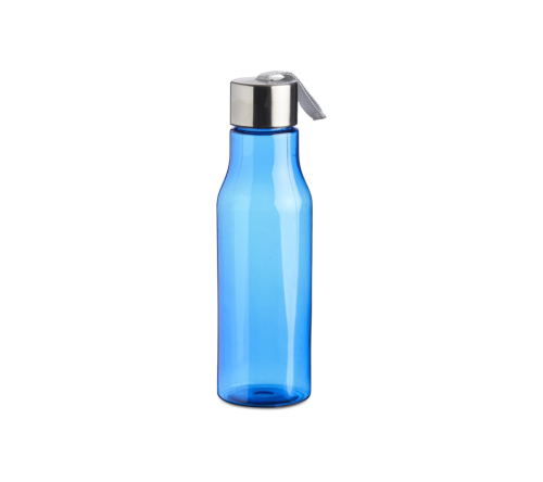 Garrafa squeeze Plástica C/ Tampa Metal 600ml