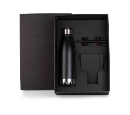  Kit Caderno e Acessórios - 3 Pçs