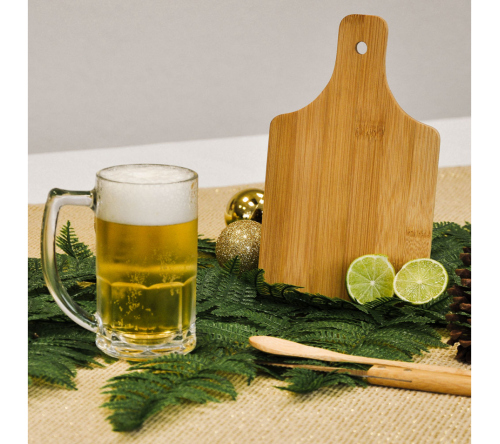 Kit para Caipirinha / Chopp em Bambu - 4 Pçs
