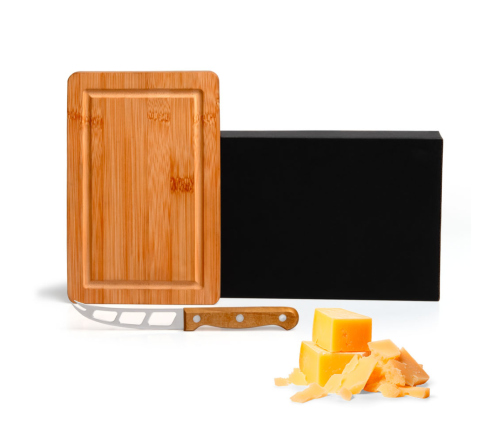 Kit Queijo em Bambu - 2 Pçs