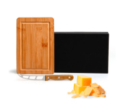   Kit Queijo em Bambu - 2 Pçs