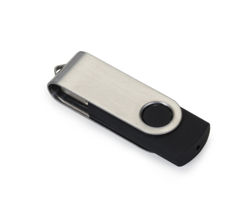 Pen drive de metal giratório