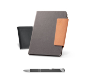   Agenda B5 em pele reciclada
