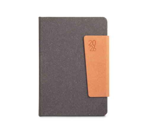 Agenda B5 em pele reciclada