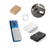 Tecnologia Power bank personalizado  Bateria portátil power bank 5'000 mAh por indução