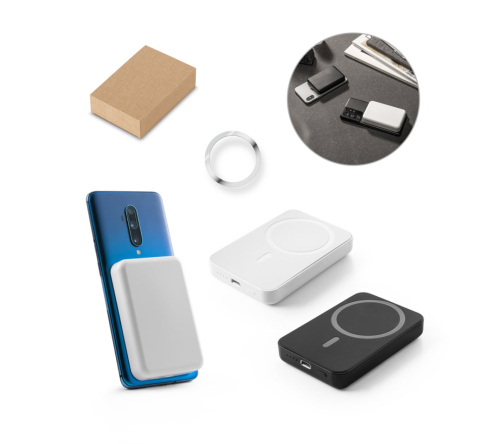  Bateria portátil power bank 5'000 mAh por indução