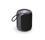   Caixa de som em plástico ABS 100% reciclado à prova de água com classificação IPX6 2'600 mAh