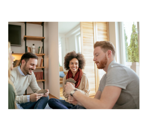 Baralho Personalizado com 54 cartas clássicas em papel kraft