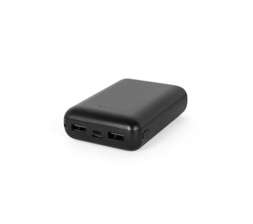 Bateria portáti em ABS 100% reciclado e capacidade de 10'000 mAh