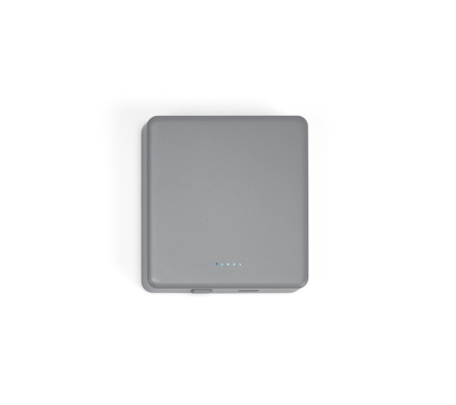 Bateria portátil em plástico ABS 100% reciclado com acabamento em mate 5'000 mAh