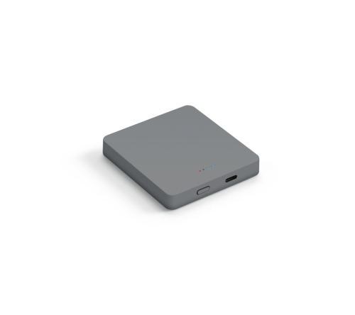 Bateria portátil em plástico ABS 100% reciclado com acabamento em mate 5'000 mAh