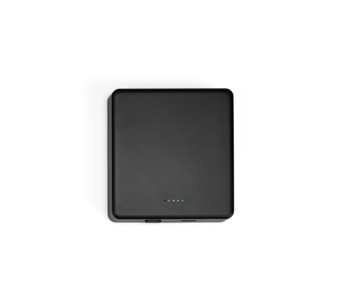 Bateria portátil em plástico ABS 100% reciclado com acabamento em mate 5'000 mAh
