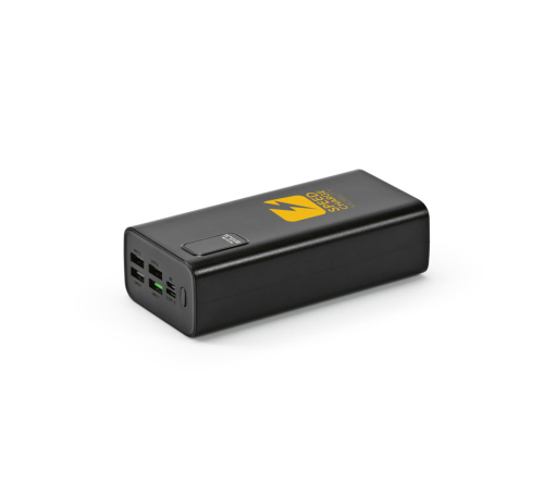  Bateria portátil power bank em ABS 100% reciclado 30'000 mAh