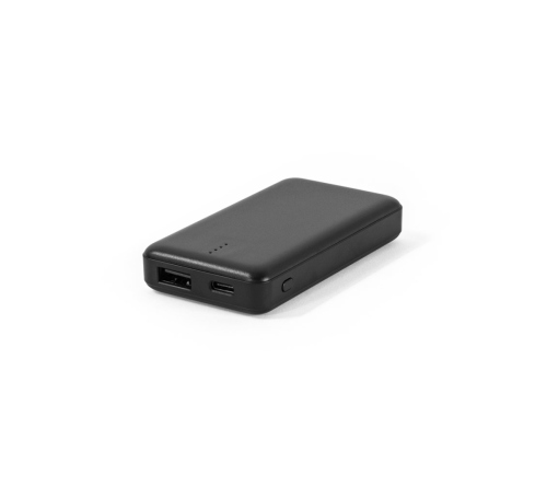 Bateria portátil em ABS 100% reciclado e capacidade de 4'000 mAh