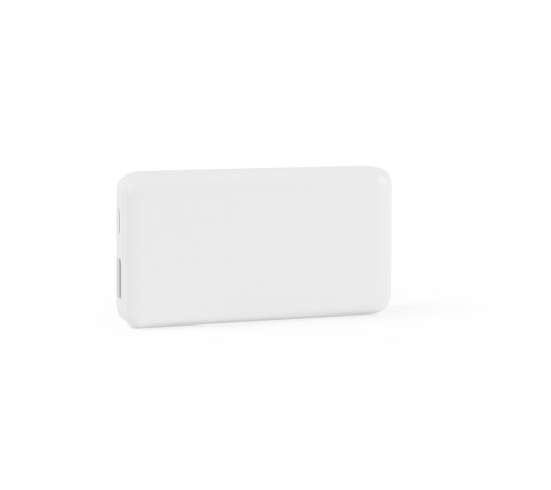 Bateria portátil em ABS 100% reciclado e capacidade de 4'000 mAh