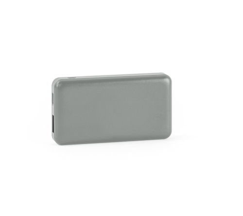 Bateria portátil em ABS 100% reciclado e capacidade de 4'000 mAh