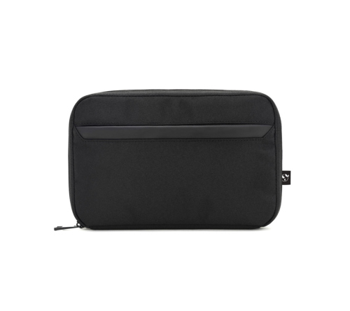 Bolsa Necessaire organizadora espaçosa para acessórios tecnológicos em poliéster reciclado 600D twill