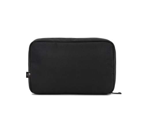 Bolsa Necessaire organizadora espaçosa para acessórios tecnológicos em poliéster reciclado 600D twill