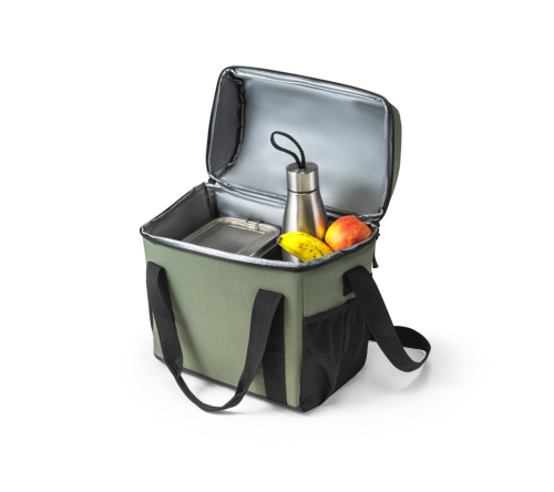 Bolsa térmica almofadada Nylon 600D ripstop reciclado (100% rPET)