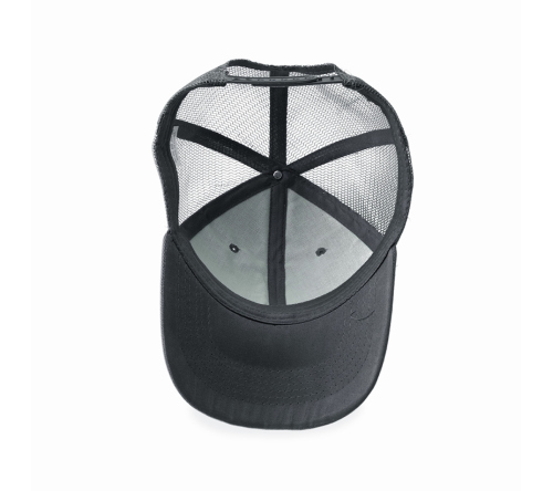 Boné personalizado modelo trucker - Poliéster Aba Curva com Tela