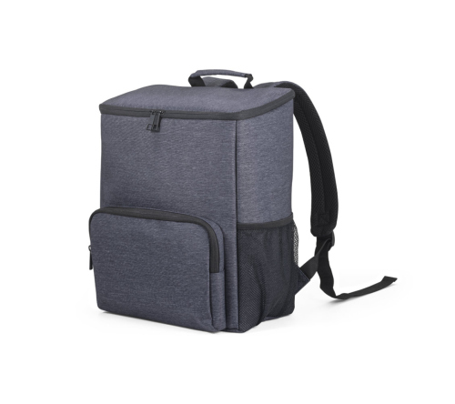 Mochila Cooler com isolamento térmico em Nylon 2Tone com interior forrado em PEVA