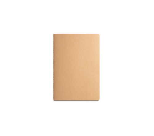 Bloco A5 com capa em cartão (250 g/m²)  40 folhas lisas 140 x 210 mm