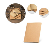   Bloco A5 com capa em cartão (250 g/m²)  40 folhas lisas 140 x 210 mm