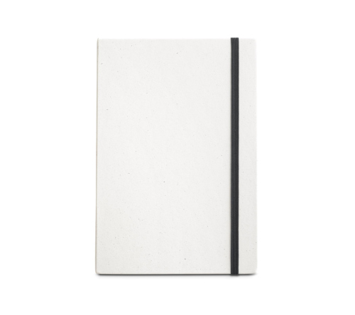 Bloco A5 produzido através de pacotes de leite reciclados 145 x 210 mm