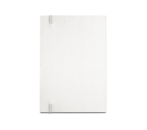 Bloco A5 produzido através de pacotes de leite reciclados 145 x 210 mm