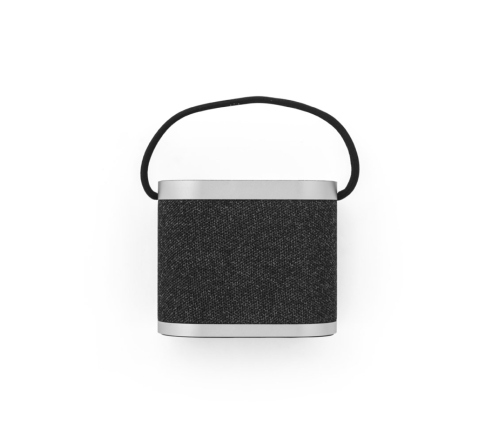 Caixa de som de 15W com carregador wireless super-rápido 15W e 2h de autonomia em bambu e PET 100% reciclado