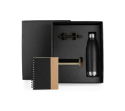 Diversos Kit onboarding personalizado Conjunto Garrafa, Caderneta e Caneta - 3 Peças