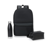   Kit Mochila, Necessaire e Garrafa - 3 Pçs