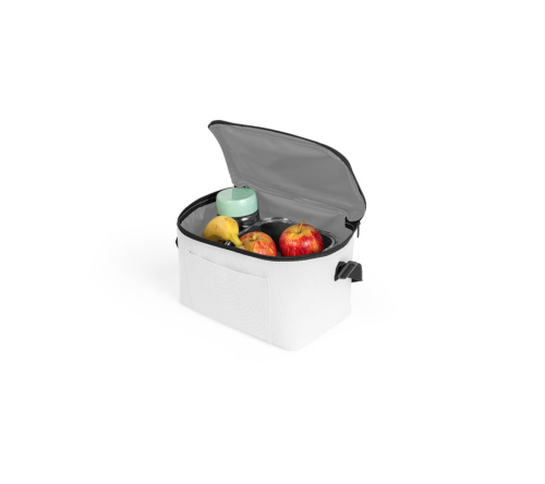 Bolsa térmica em poliéster reciclado 600D com interior forrado em PEVA - 7 Litros