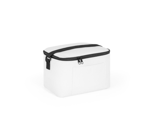 Bolsa térmica em poliéster reciclado 600D com interior forrado em PEVA - 7 Litros