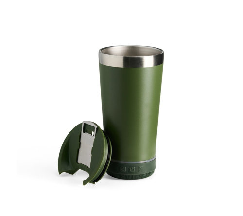 Copo Térmico 400ml com Caixa de Som