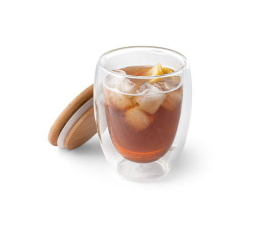 Copo térmico em vidro borossilicato 350 mL