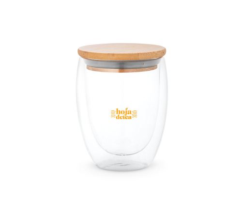 Copo térmico em vidro borossilicato 350 mL