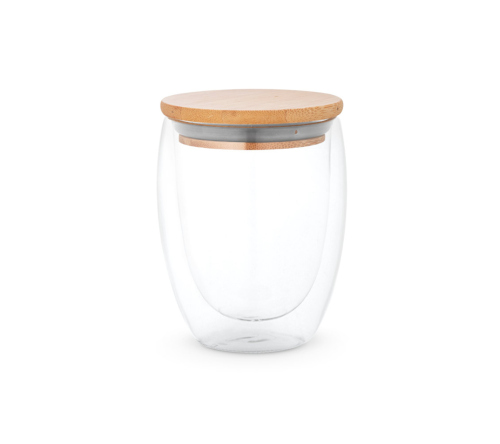 Copo térmico em vidro borossilicato 350 mL