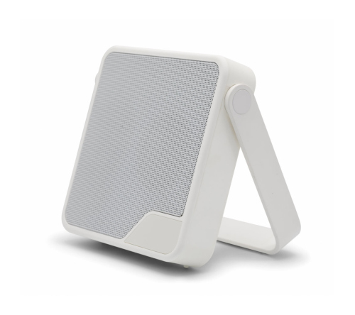 Caixa de som portátil em plástico ABS 100% reciclado (100% rABS) com proteção à prova d'água IPX7