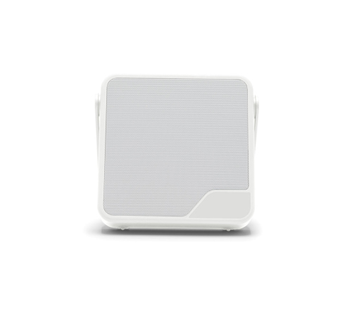 Caixa de som portátil em plástico ABS 100% reciclado (100% rABS) com proteção à prova d'água IPX7