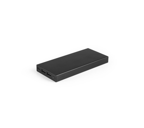 Bateria portátil em alumínio 100% reciclado e bateria em lítio 10'000 mAh