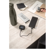 Tecnologia Power bank personalizado Bateria portátil em alumínio 100% reciclado e bateria em lítio 10'000 mAh
