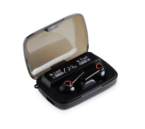 Fone de Ouvido Bluetooth com Case Carregador