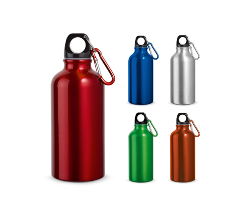 Garrafa squeeze em alumínio 400 mL