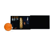   Kit Queijo e Champagne C/ Espaço P/ Garrafa - 7 Pçs