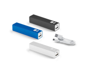 Tecnologia Power bank personalizado Bateria portátil em alumínio 2'200 mAh