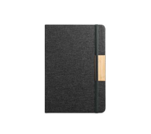 Blco A5 capa em rPET, 80 folhas pautadas 146 x 210 mm