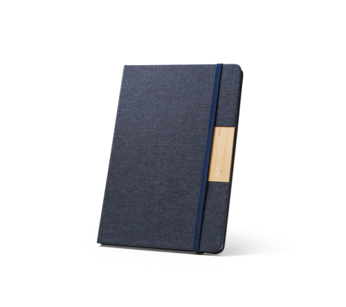 Blco A5 capa em rPET, 80 folhas pautadas 146 x 210 mm